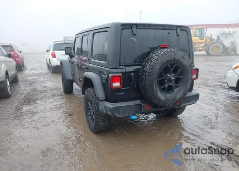 2024 Jeep Wrangler 4Xe Willys 4Xe z USA, uszkodzony, nr VIN 1C4RJXN64RW211237